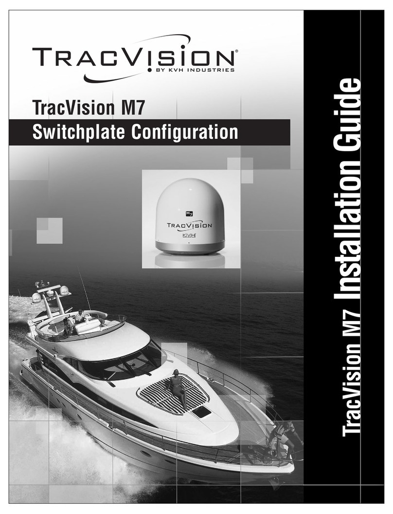 KVH Industries TracVisionM7 installation guide