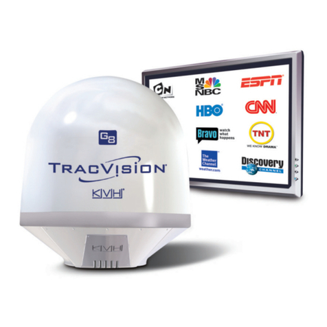 KVH Industries TracVision G8 User manual