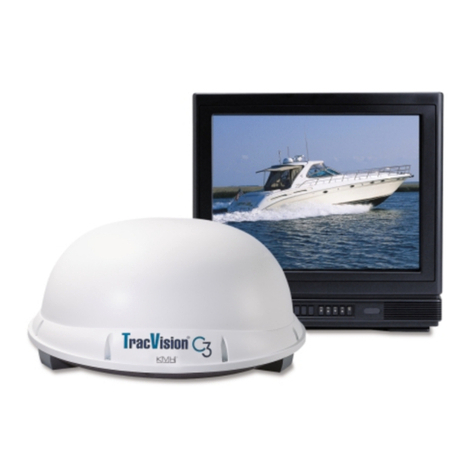 KVH Industries TracVision C3 User manual