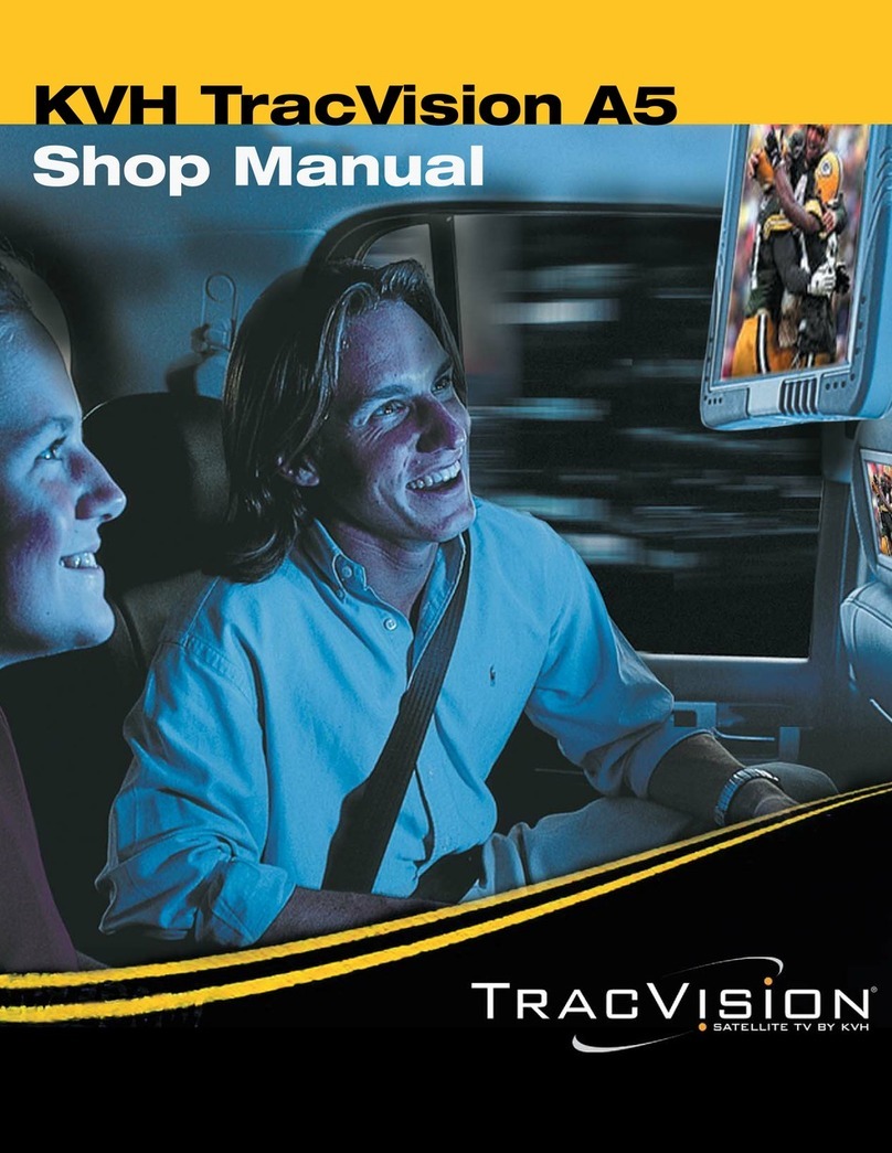 KVH Industries KVH TracVision Install guide