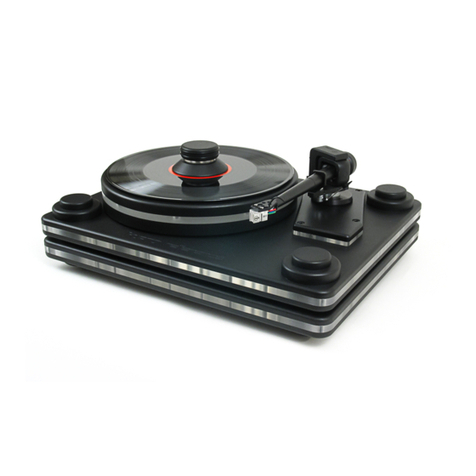 Kuzma Kuzma Stabi Reference Turntable User manual