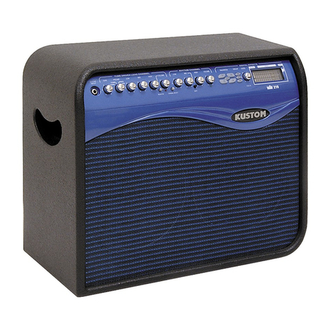 Kustom WAV 210 User manual