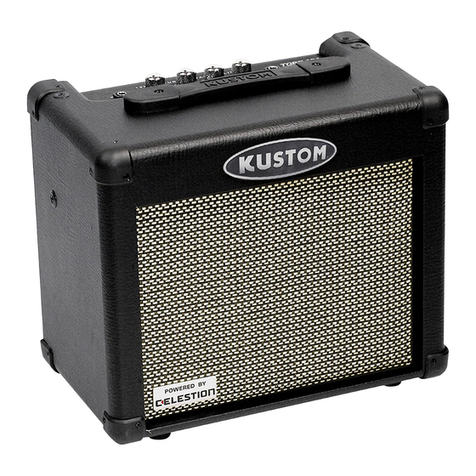 Kustom Tube12A owner's manual