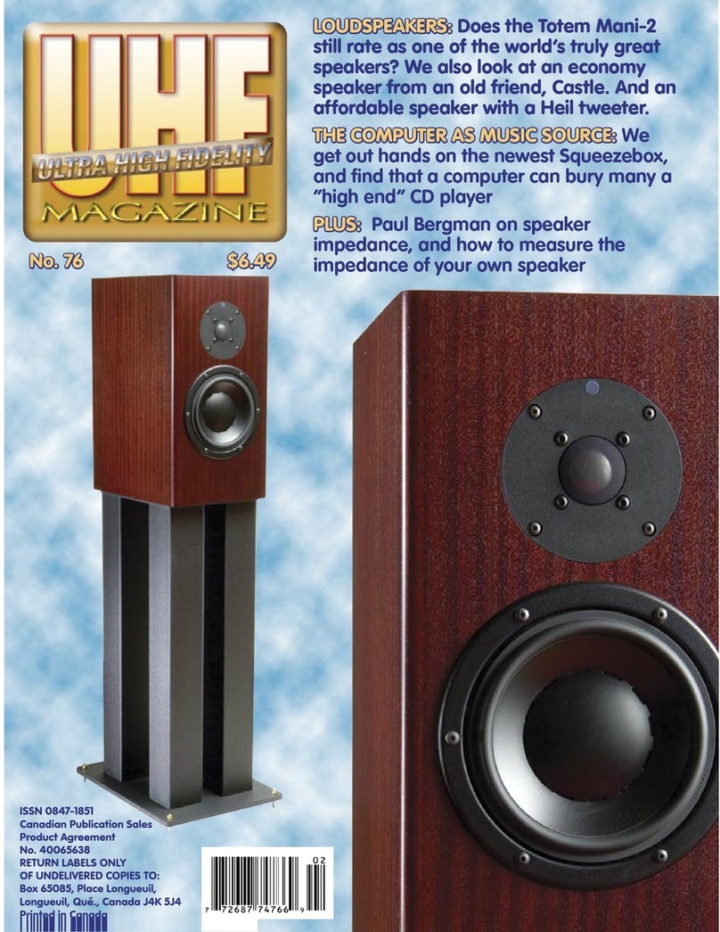 Koss Totem Mani-2 76 User manual