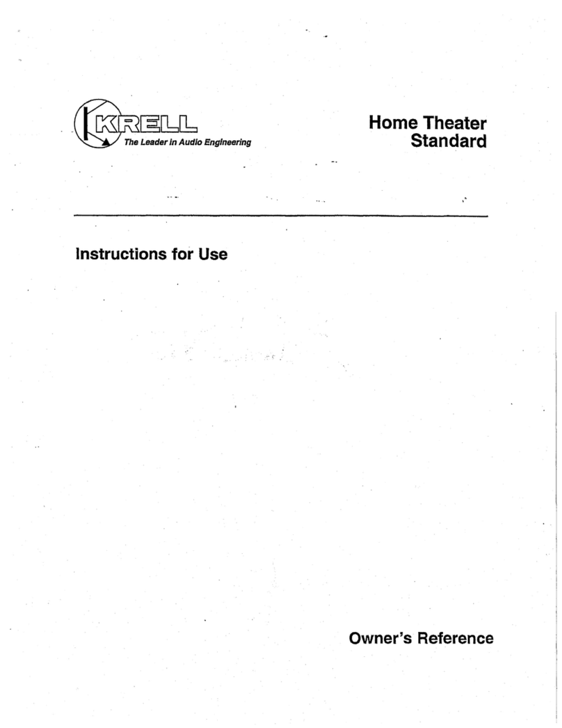 Krell Industries None Instructions for use
