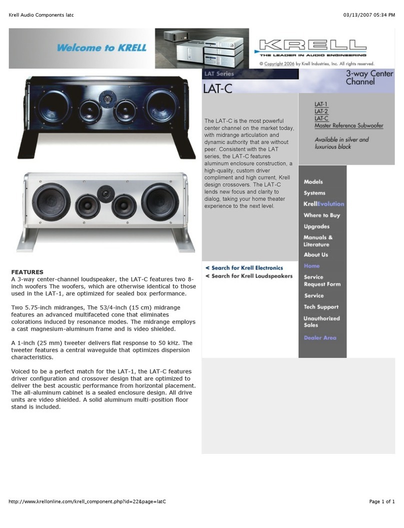 Krell Industries LAT-2 datasheet