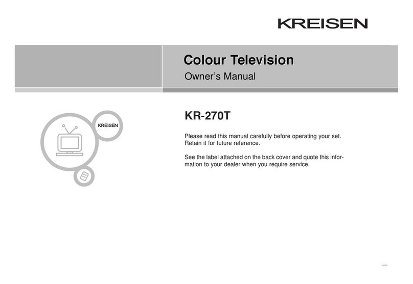 Kreisen KR-270T User manual