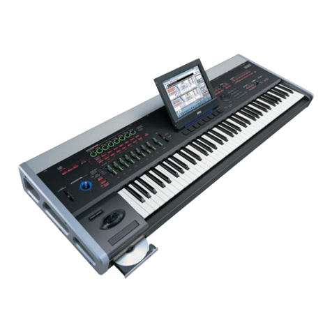 Korg OASYS musical instruments User manual