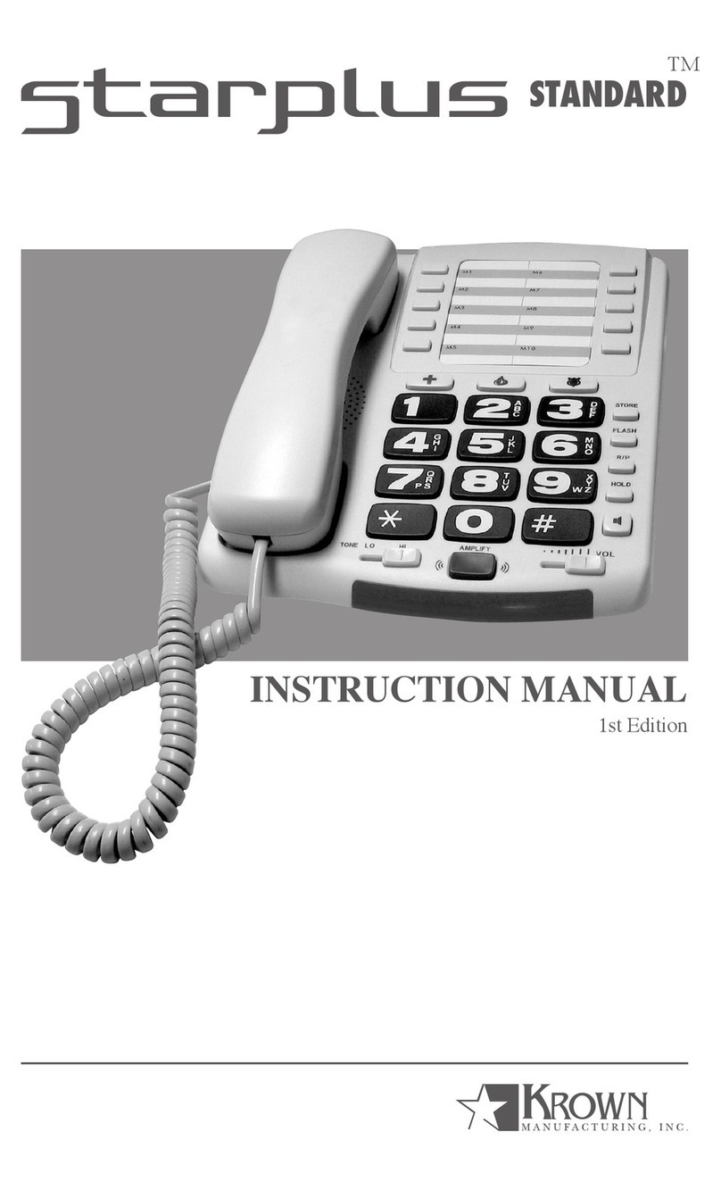 Krown Starplus Standard Amplified Speaker... instruction manual