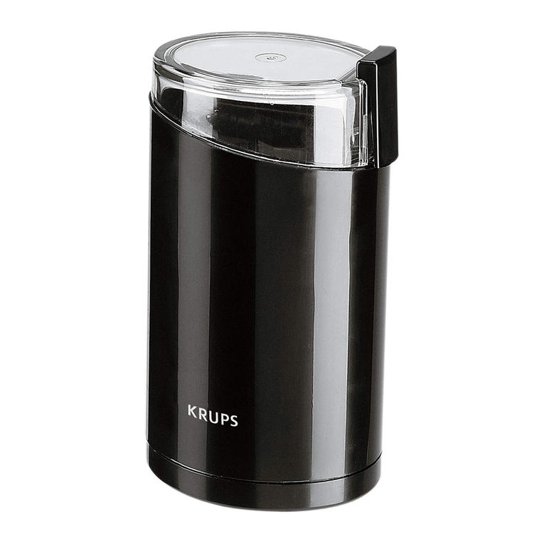 Krups F 203 Instructions for use
