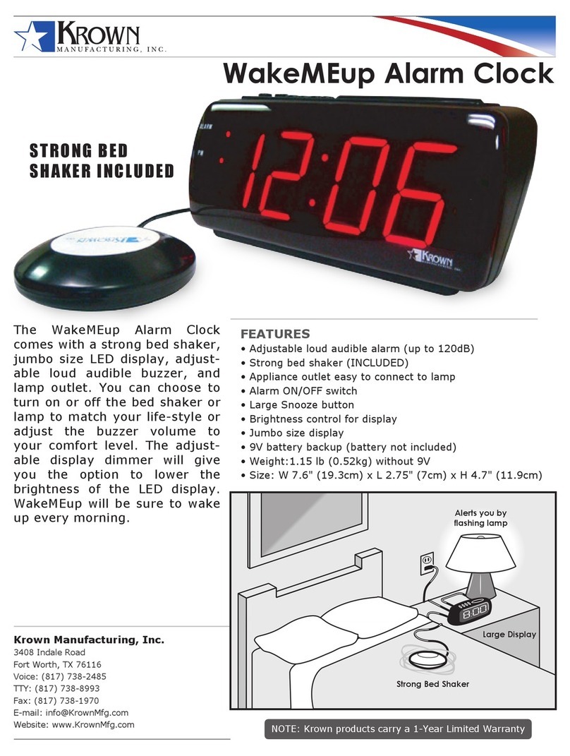 Krown WakeMEup datasheet