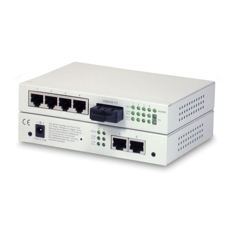 KTI Networks KS-115FM-V User manual
