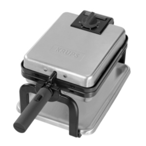 Krups Waffle Iron User manual