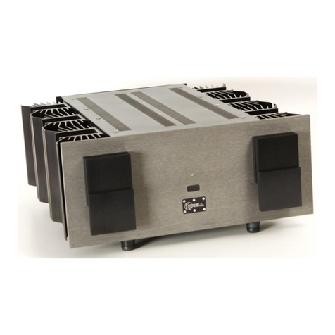 Krell Industries Power Amplifier KSA  150 / 250 User manual