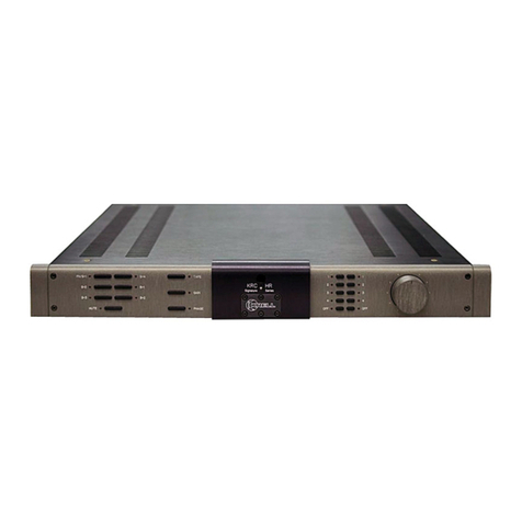 Krell Industries KRC-HR Owner's reference