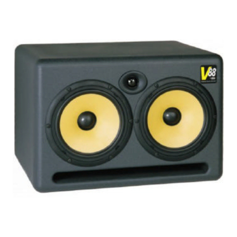 KRK V-88 User manual