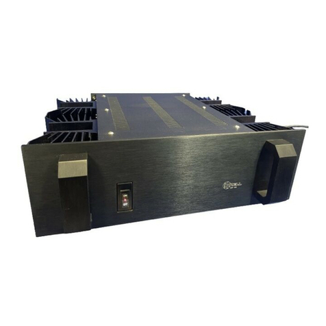 Krell Industries Power Amplifier KST100 Quick start guide