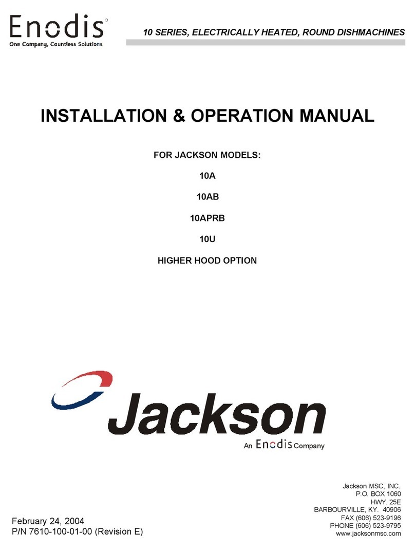 Jackson 10U Installation & operation manual