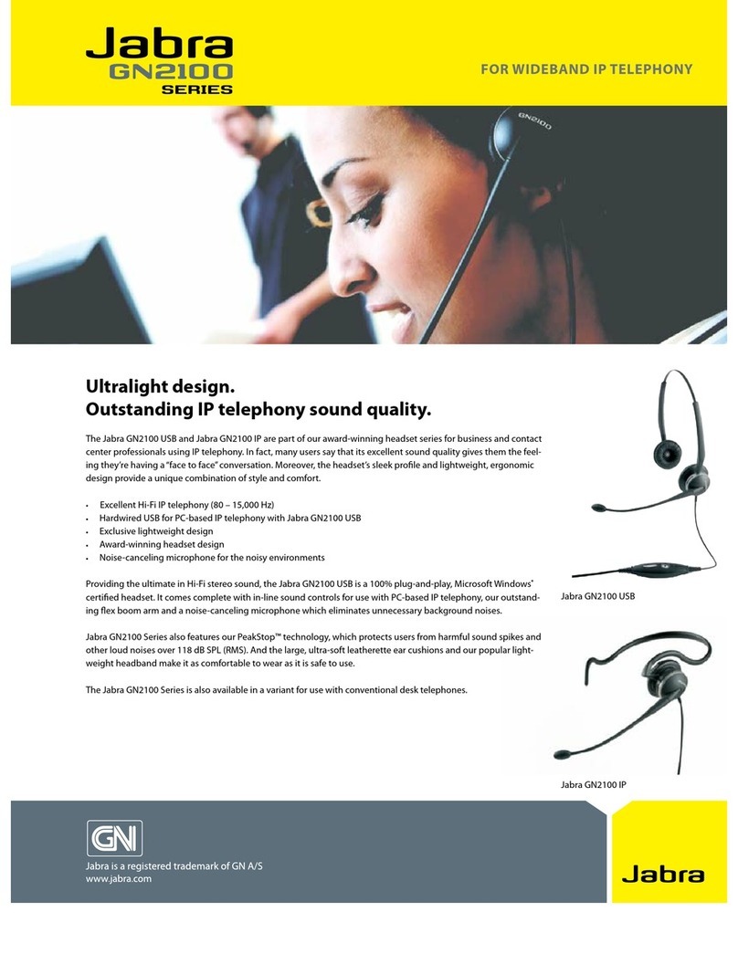 Jabra GN2100 IP User manual