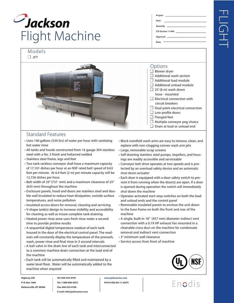 Jackson JFT User manual