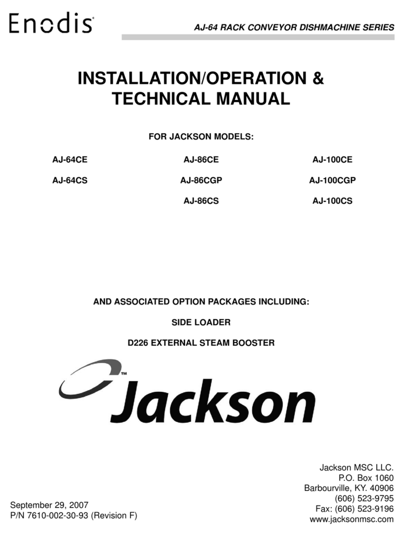 Jackson AJ-100CE Installation/operation & technical manual