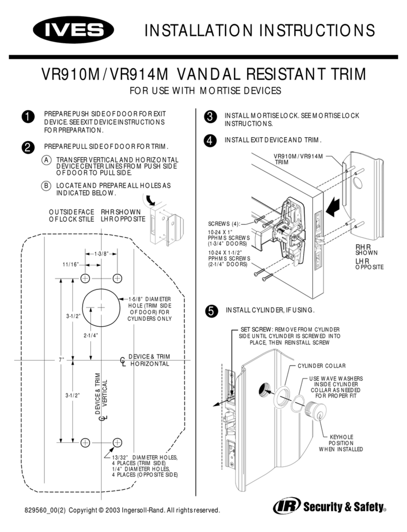 Ingersoll-Rand VR910M installation instructions