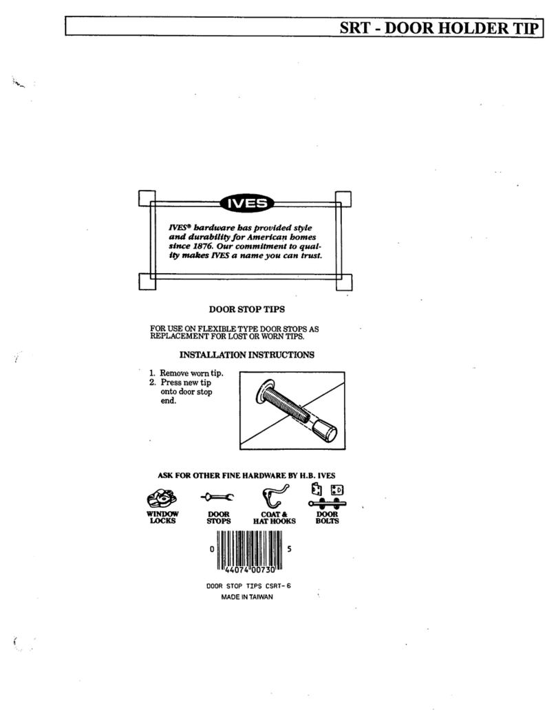 Ives SRT User manual