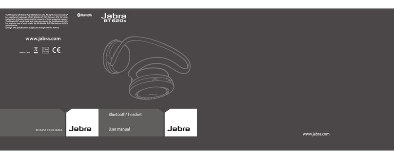 Jabra BT620S - MANUAL 2 user manual