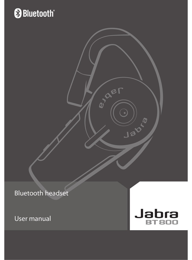 Jabra BT 800 user manual