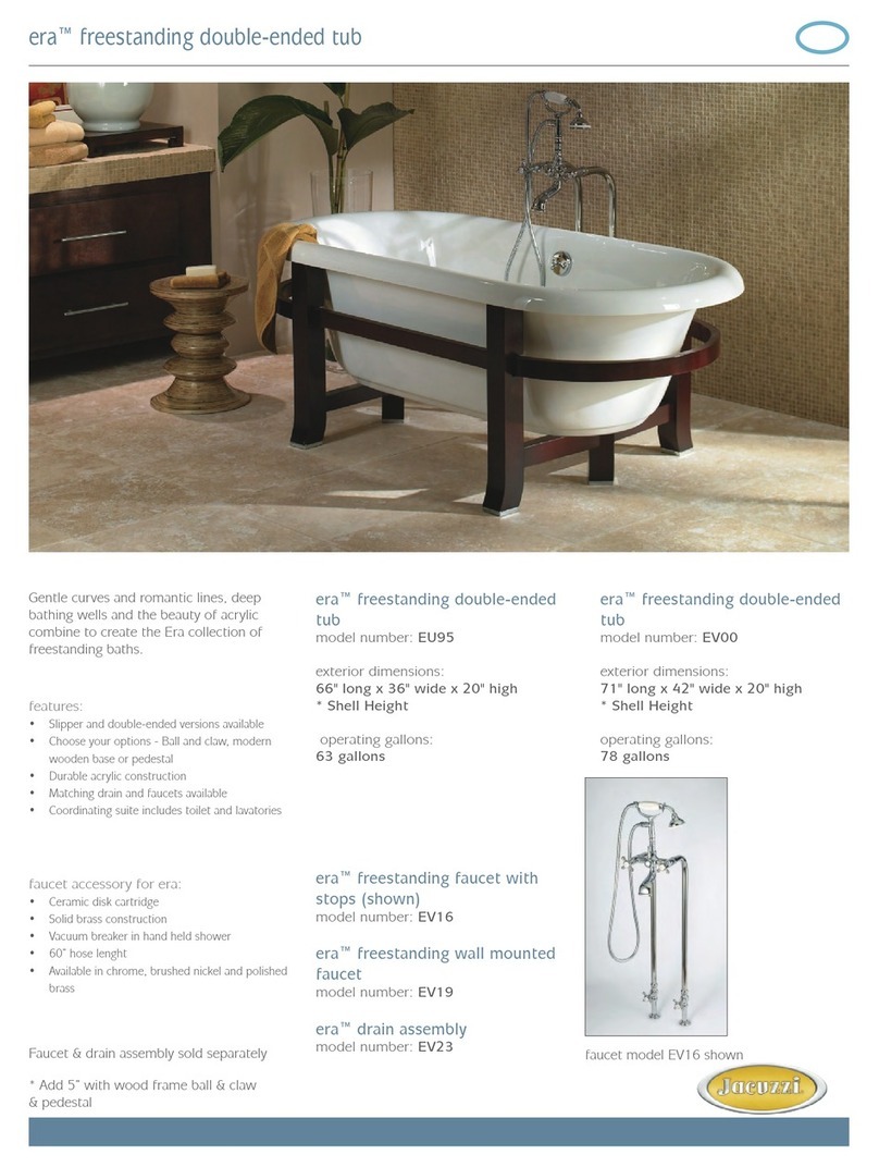 Jacuzzi era EU95 User manual