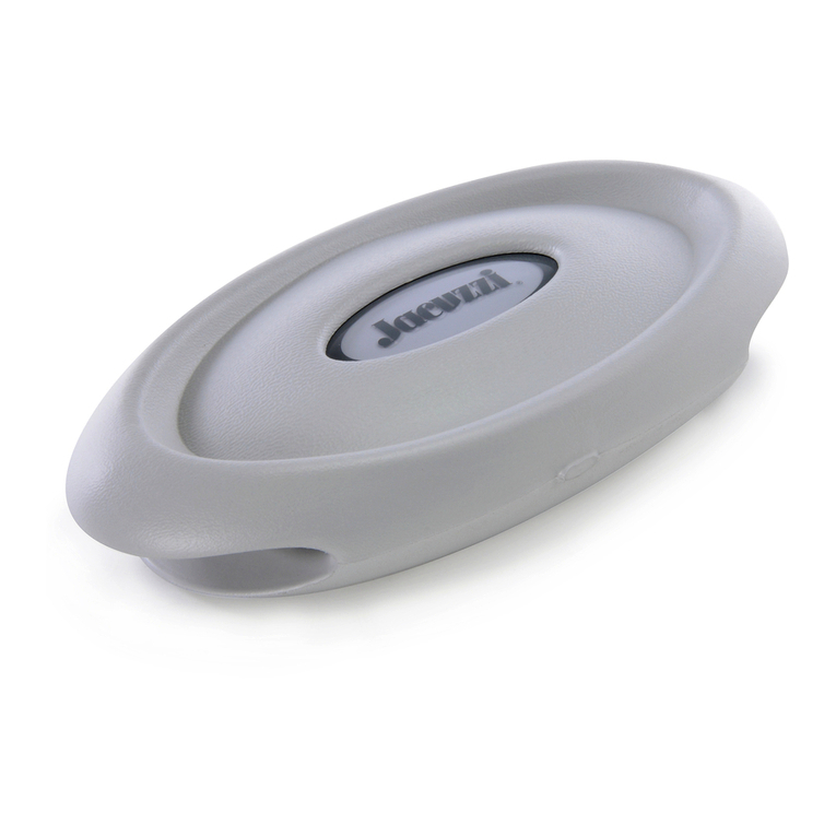 Jacuzzi J-400 Series User manual