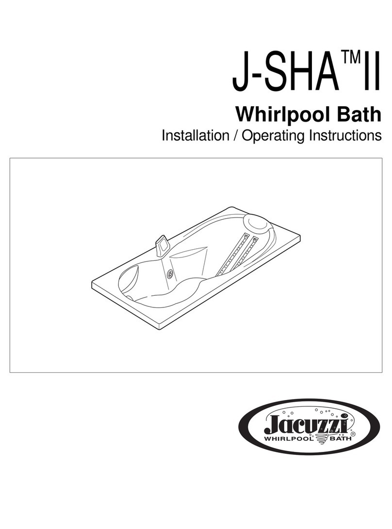 Jacuzzi J-SHA Manual