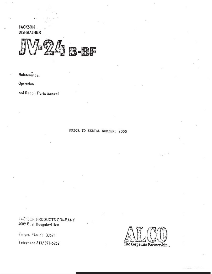 Jackson JV-24 B-BF Operating instructions