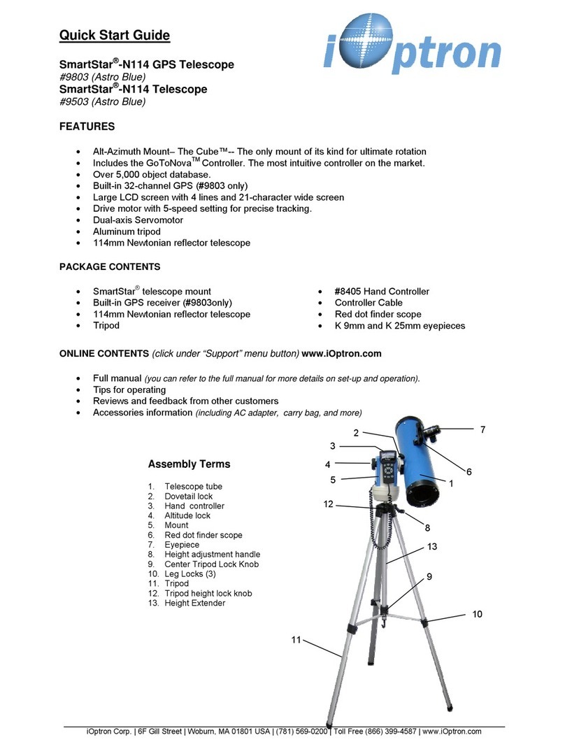 iOptron SmartStar 9503 quick start guide