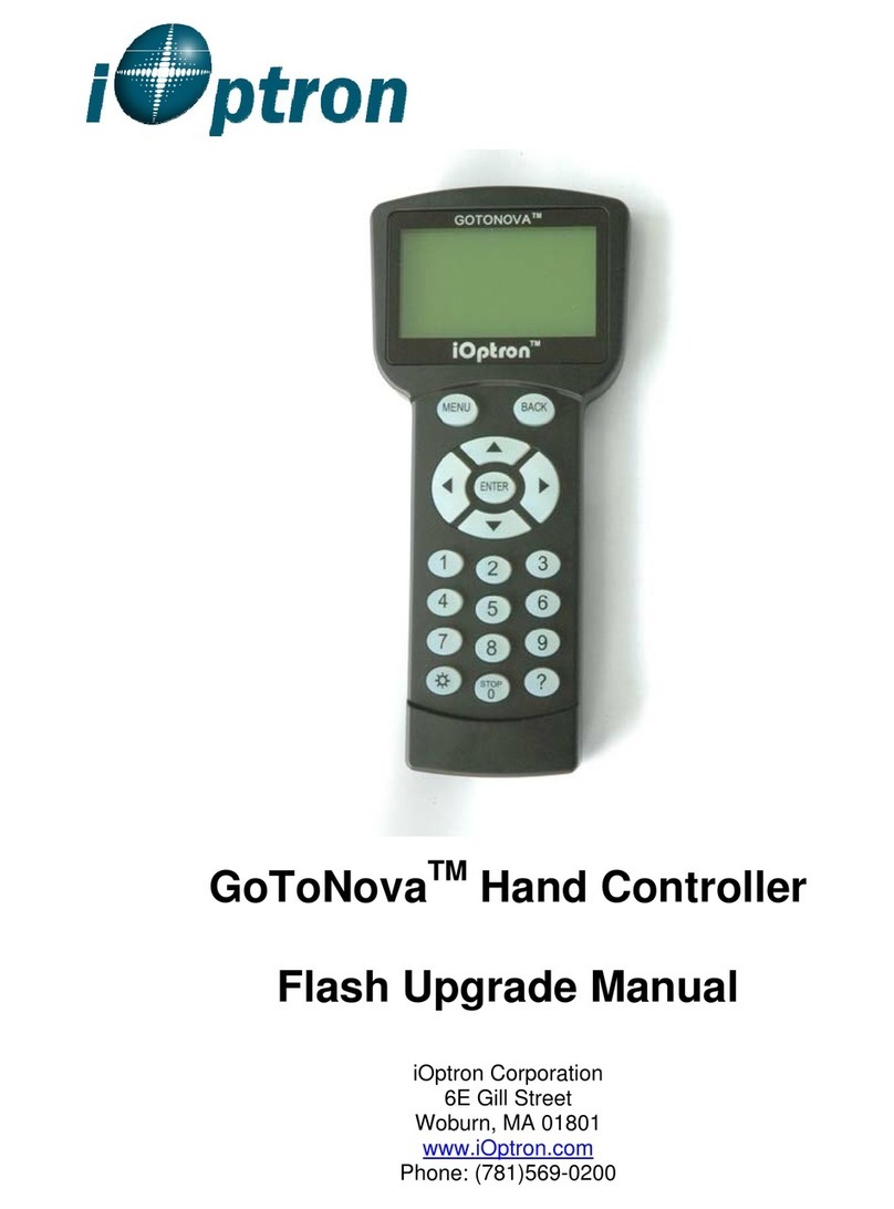 iOptron GoToNova 8402A Quick start guide