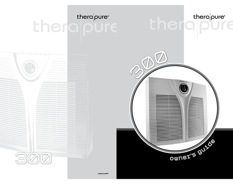 Therapure 1040808 owner's guide