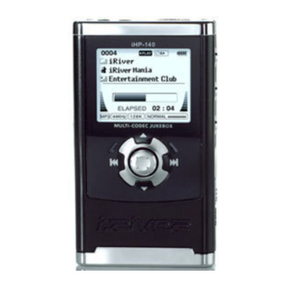 IRiver iHP-140 instruction manual