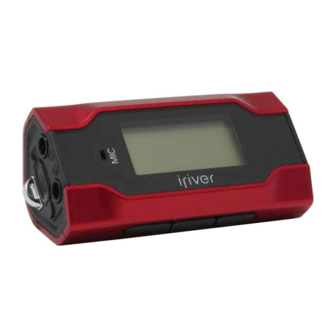 IRiver MP3 Player T30 User manual