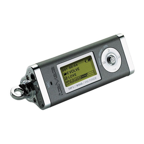 IRiver iFP-120 User manual