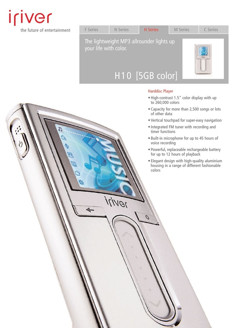 IRiver H10 User manual