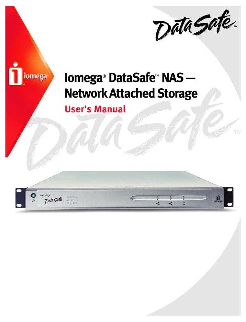 Iomega DataSafe Network Device user manual