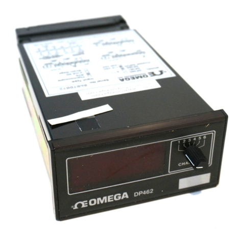 Omega DP462 User manual Omega DP462 User manual
