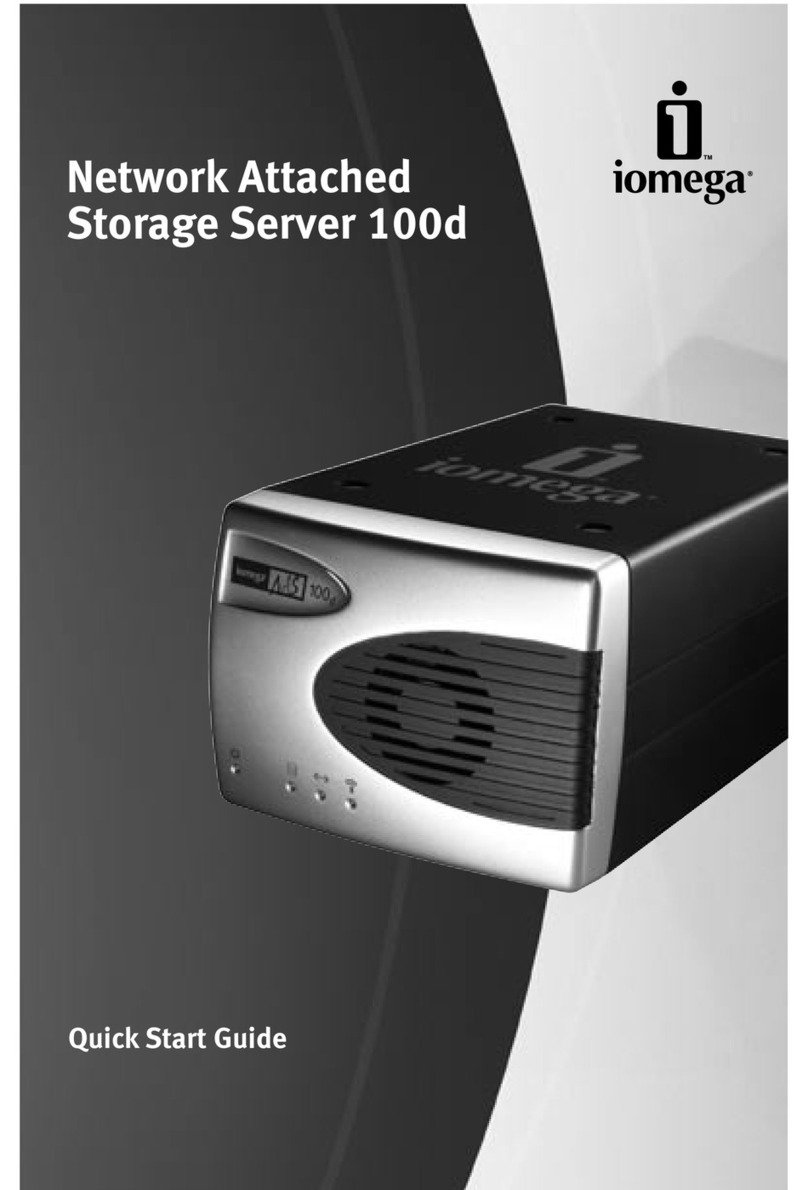 Iomega 100D quick start guide