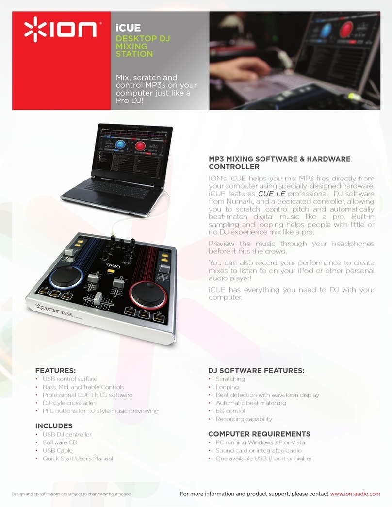ION iCUE Specification sheet