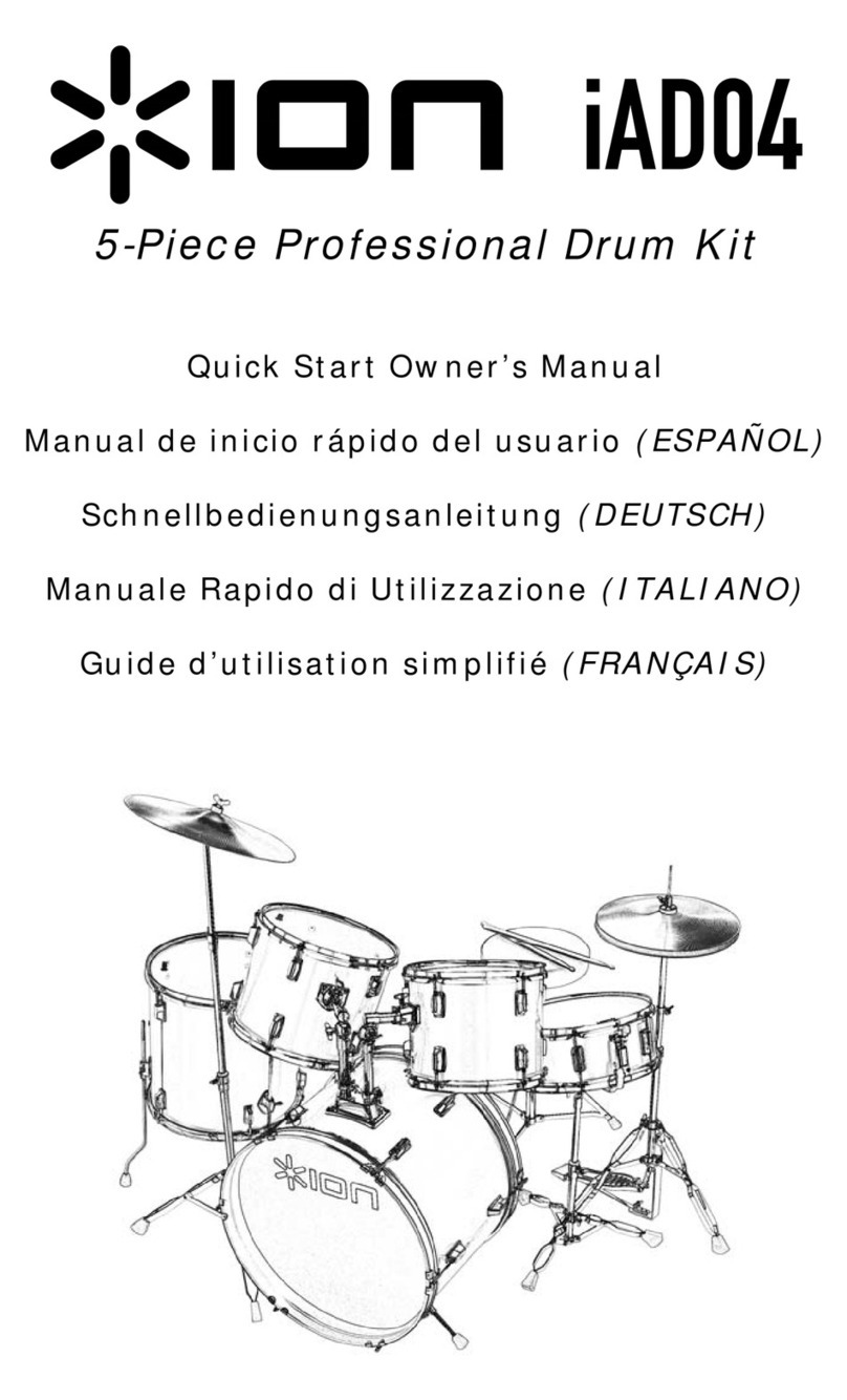 ION iAD04 Quick start owner's manual