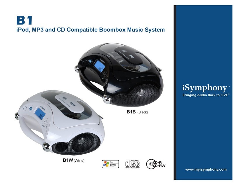 iSymphony B1B Specification sheet