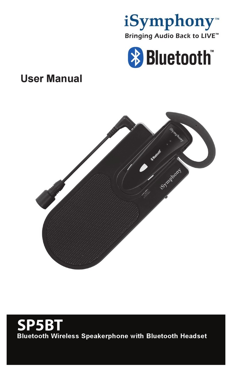 iSymphony SP5BT user manual