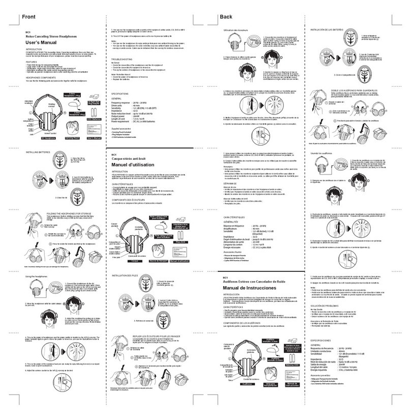 iSymphony NC1 user manual