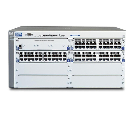 HP ProCurve 4108gl Bundle User manual