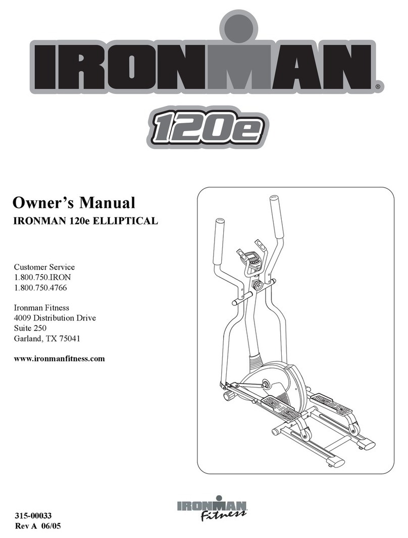 Ironman Fitness IRONMAN 120e owner's manual